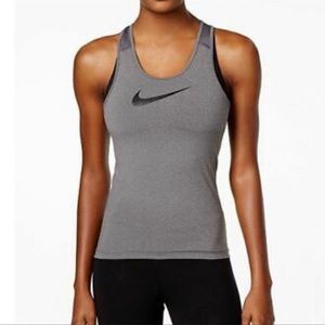 Nike Pro Dri-fit Grey Racerback Tank Top
